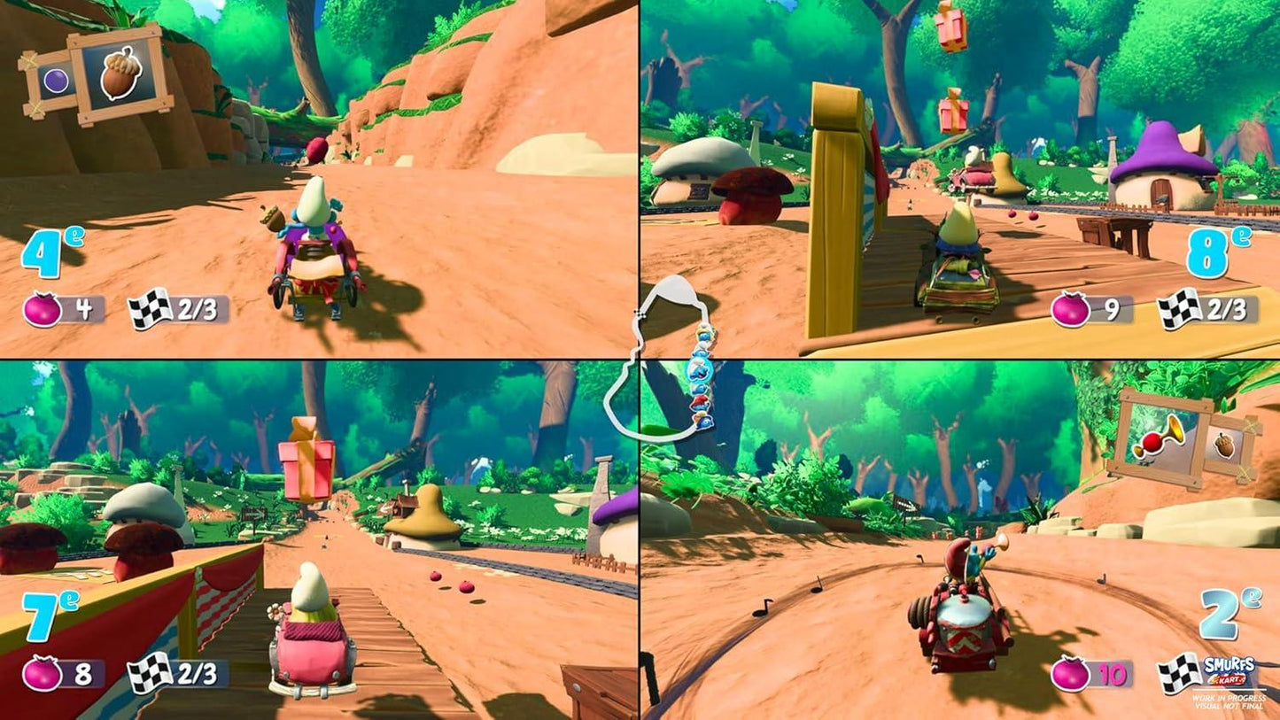 Smurfs Kart Turbo Edition Nintendo Switch Físico