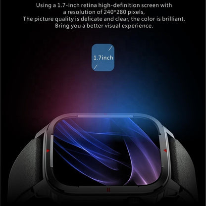 Smartwatch Deportivo Q25 Caja 1.7'' Negro Con Llamadas