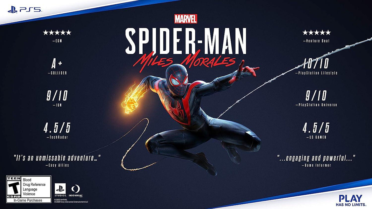 Marvel's Spider-man Miles Morales PS5 Físico