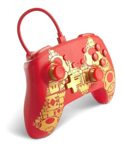 Control Joystick PowerA Mario Gold