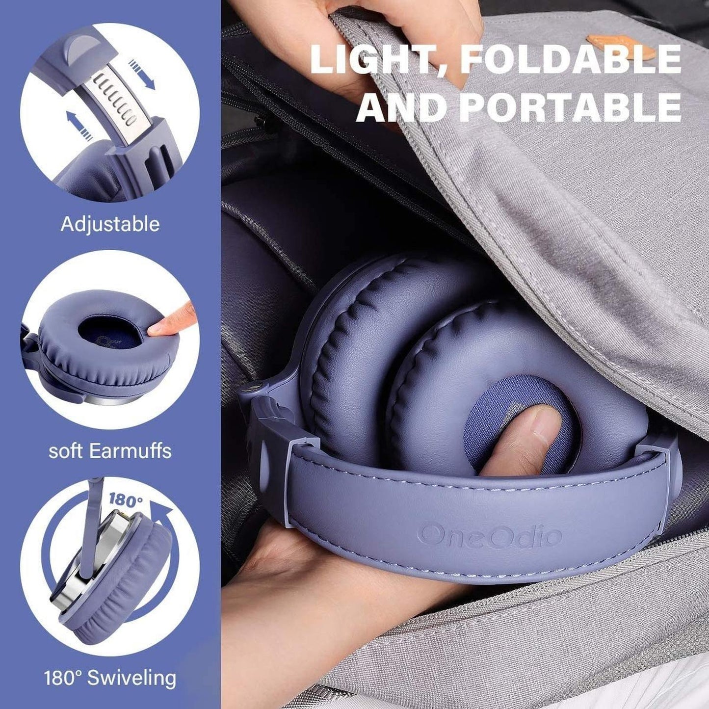 Audífonos Oneodio Pro 10h Dj Headphones Studio