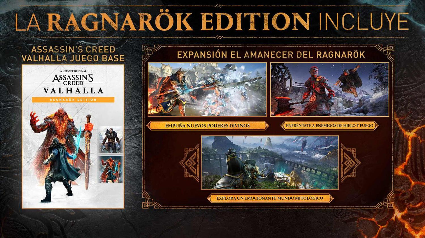 Assassin's Creed Valhalla Ragnarok Edition PS5 Físico