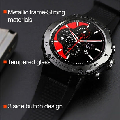 Smartwatch Lemfo K28h 1.32 Caja Negra 45mm Con Llamadas